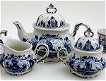 Blue Mill Tea Set